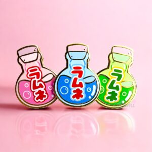 Potion Pins: Ramune Soda Potion Pins: Ramune Soda